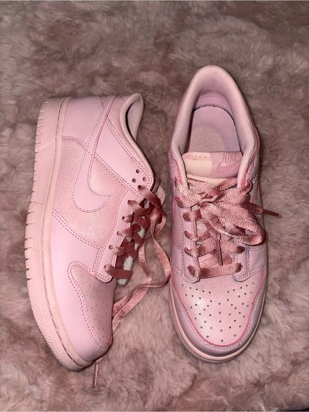 Nike Women's Pastel Pink Low-Top Sneakers